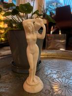Vintage Elegant hard kunststof beeldje naakte dame, Ophalen of Verzenden