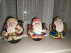 Kerstman beeldjes - set van 3, Ophalen, Gebruikt