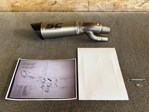 SC Project S1 titanium uitlaat demper BMW S1000R 2017-2020, Motoren, Onderdelen | BMW, Gebruikt, Verzenden