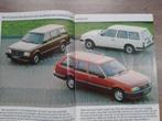 Opel Kadett D en Rekord Caravan autofolder 1983, Ophalen of Verzenden, Nieuw, Opel