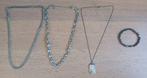 3x ketting heren + GRATIS polsband, Ophalen of Verzenden, Zo goed als nieuw