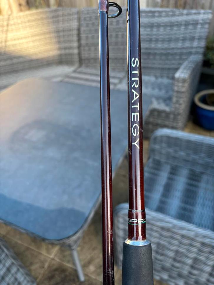 Spro Strategy Hengels - 4 stuks 12ft 2.75lb, Watersport en Boten, Hengelsport | Karpervissen, Gebruikt, Werphengel, Ophalen