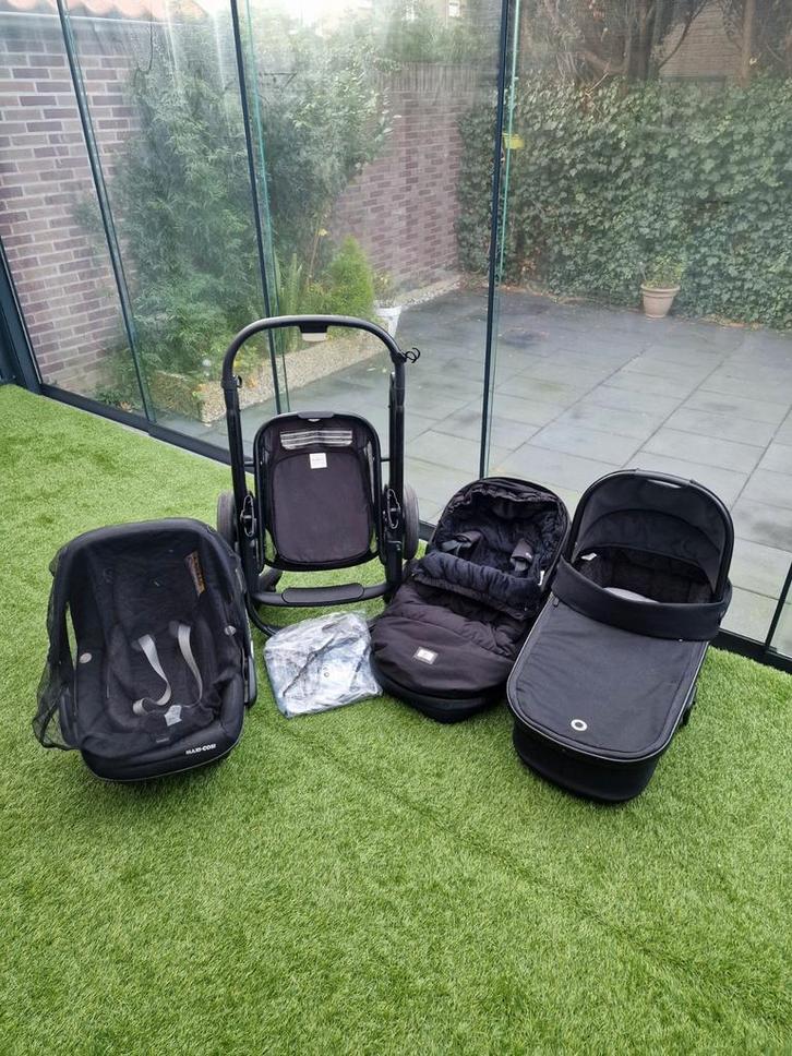 Mooie Maxi-Cosi Combiwagen met autostoeltje en reiswieg, Kinderen en Baby's, Kinderwagens en Combinaties, Maxi-Cosi, Met autostoeltje