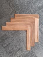 Teak latten t.b.v. bootvloeren 6x70mm - € 27,50 p/m2. Op=Op, Tuin en Terras, Palen, Balken en Planken, Planken, Nieuw, Ophalen of Verzenden