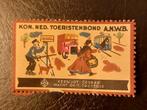Sluitzegel ANWB Kon. Ned. Toeristenbond Hond Aito Tram, Verzenden, Overige typen