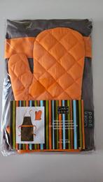 Nieuwe Cook'n Good Schort & Ovenwant Set, Ophalen of Verzenden, Nieuw, Oranje, Schort