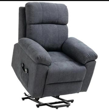 Relaxfauteuil met Massagefunctie - Grijs NİEUW beschikbaar voor biedingen