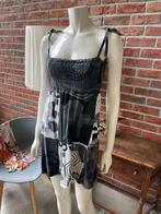 Zomer jurk van Hot Item maat S, Douwenmaat 8-3 Meppel, Hot Item, Info@again.nu, Zwart