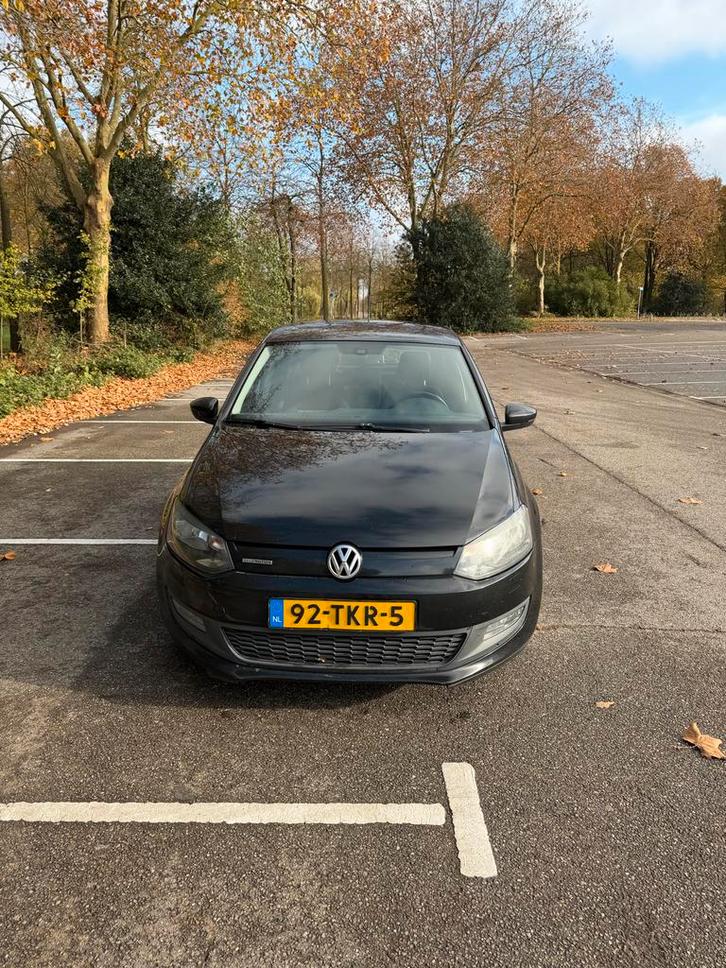 Volkswagen Polo 1.2 TDI 55KW BM 2012 Zwart, Auto's, Volkswagen, Particulier, Polo, Airbags, Airconditioning, Alarm, Bluetooth