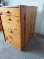 Vintage  GRENEN  laden kastje  B 39,5 X D 50 X  H 59, Ophalen, Gebruikt, 50 tot 100 cm, 3 of 4 laden