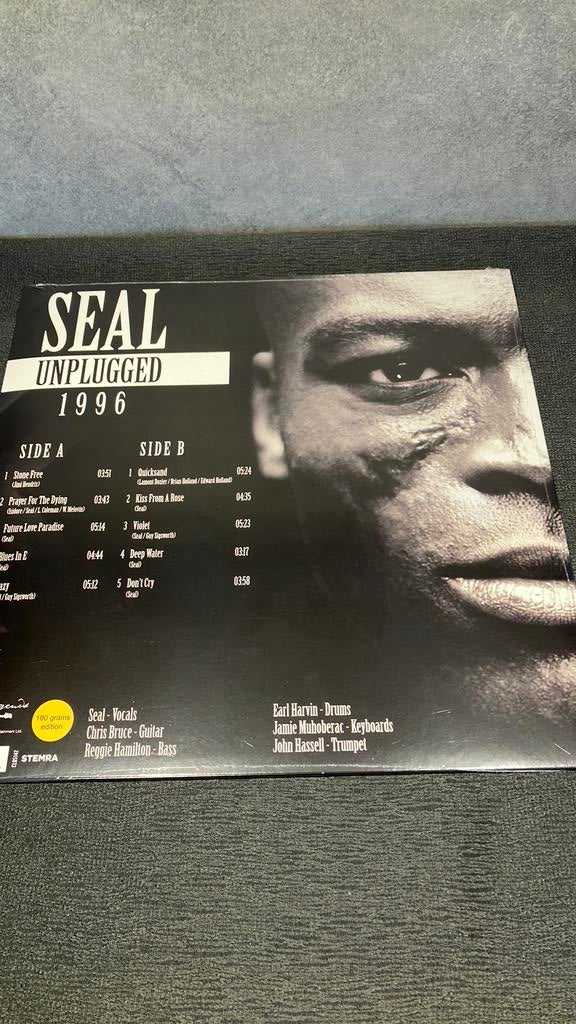Seal. - Unplugged 1996, Ophalen of Verzenden, Nieuw in verpakking, 12 inch, Poprock