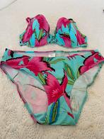 Hunkemöller Bikini XXL Bloemenprint, Blauw, Ophalen of Verzenden, Zo goed als nieuw, Bikini