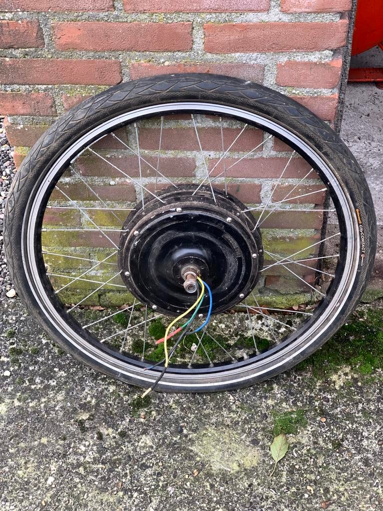 Crystalyte motor achterwiel e-bike. 26”, Fietsen en Brommers, Ophalen, Gebruikt, Wiel, Crystalyte