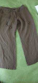 Blue Seven linnen broek maat 40, Maat 38/40 (M), Bruin, Ophalen of Verzenden, Zo goed als nieuw