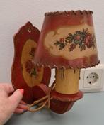 Brocante vintage/antiek wandlampje., Ophalen of Verzenden