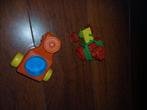 Vintage Fisher-Price Speelgoed Auto's, Ophalen, Gebruikt, Auto, Met wieltjes
