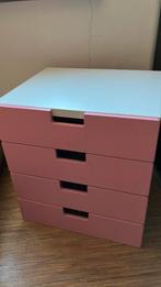 Ikea Stuva ladekast roze, Kinderen en Baby's, Kinderkamer | Commodes en Kasten, Ophalen, Gebruikt, Minder dan 75 cm, 50 tot 70 cm