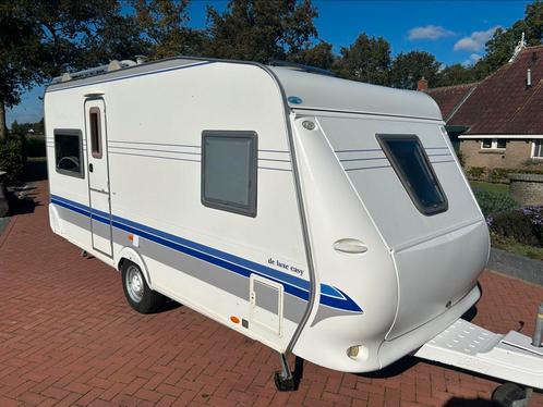 Hobby 460 ufe de Luxe 2006, Caravans en Kamperen, Caravans, Particulier, tot en met 4, 1000 - 1250 kg, Rondzit, Hobby, Frans bed