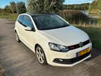Volkswagen Polo GTI 1.4 TSI 132KW DSG 2011 Wit, Auto's, Volkswagen, Stof, 1169 kg, Zwart, 4 cilinders