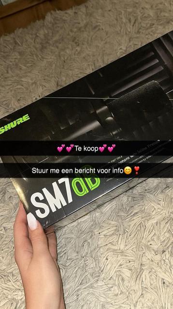 Shure SM7dB - Gloednieuw & Verzegeld | Met ingebouwde preamp beschikbaar voor biedingen