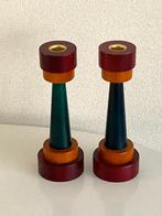 Retro/vintage kandelaars, Ikea "Monokel", jaren 80, Gebruikt, Overige kleuren, Ophalen of Verzenden, Hout