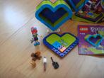 Lego Friends 41358 (Mia’s Hartvormige Doos) compleet en ZGAN, Ophalen of Verzenden, Zo goed als nieuw, Complete set, Lego