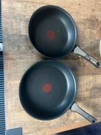 2x Tefal pannen, Huis en Inrichting, Keuken | Potten en Pannen, Ophalen, Gebruikt, Koekenpan of Braadpan