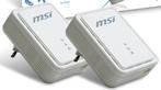 MSI MEGA ePower 200AV Wi-Fi versterker Kit Version II, Ophalen of Verzenden, Zo goed als nieuw, MSI