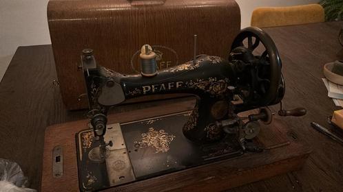 Antieke Pfaff 11 naaimachine – perfect werkend!, Antiek en Kunst, Antiek | Naaimachines, Ophalen