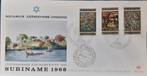 Suriname FDC 1968, Ophalen of Verzenden, Onbeschreven, Rest van de wereld