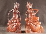 Paar Balinese Art Deco beelden, Ophalen of Verzenden