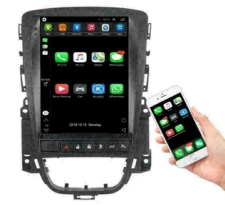 Opel Astra J radio navigatie carkit 10,4inch android 14 dab+, Auto diversen, Autoradio's, Nieuw, Ophalen of Verzenden