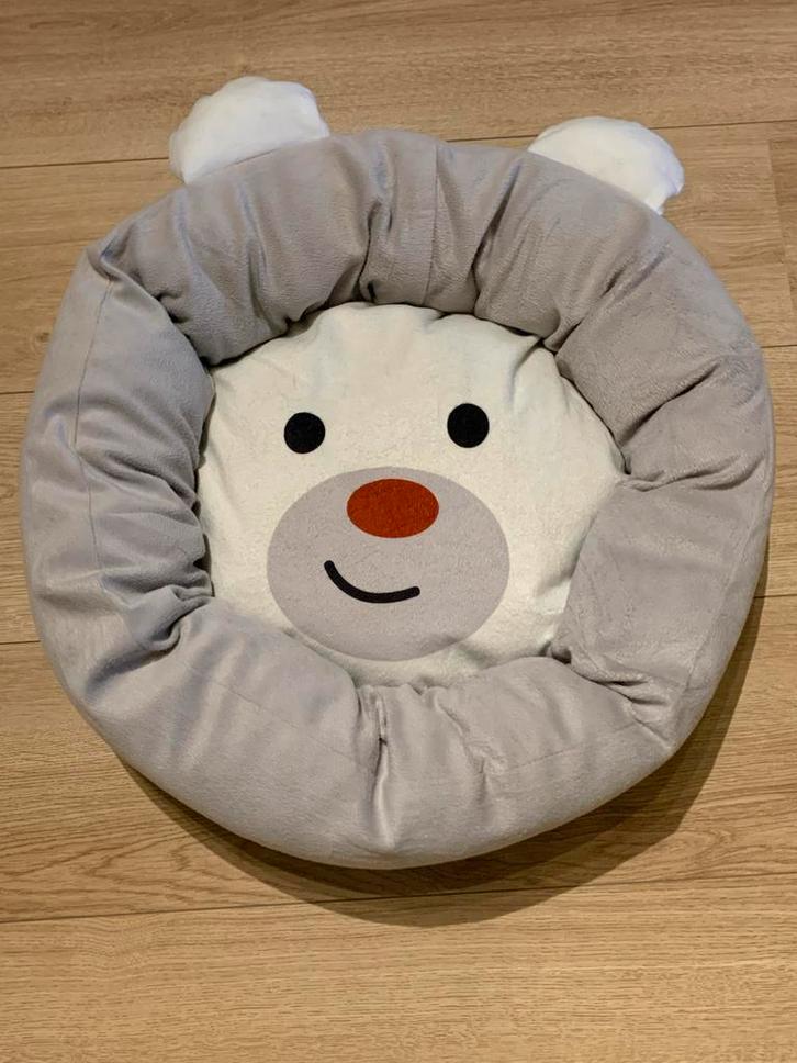 Kattenmand met beertjedesign, Dieren en Toebehoren, Kattenmanden, Gebruikt, Pluche, Ophalen