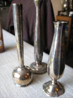 3 vaasjes verzilverd, Antiek en Kunst, Verzenden