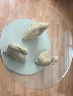 glazen salontafel, Huis en Inrichting, Tafels | Salontafels, Ophalen, Overige materialen, Gebruikt, 50 tot 100 cm