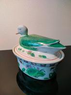 Eend Serveerschaal Pate Keramiek Terrine Casserole 1990, Antiek en Kunst, Antiek | Keramiek en Aardewerk, Ophalen of Verzenden