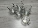 20 theeglazen duralex, Huis en Inrichting, Keuken | Servies, Ophalen, Glas of Glazen, Gebruikt, Glas