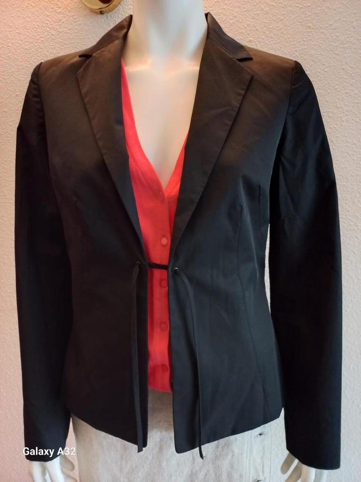 Zwart blazer jasje van Mexx, maat 38, Kleding | Dames, Jasjes, Kostuums en Pakken, Zo goed als nieuw, Jasje, Maat 38/40 (M), Zwart