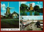 Amstelveen - Groeten uit - o.a. Kruiskerk en Winkelc. - '74, Ophalen of Verzenden, 1960 tot 1980, Gelopen, Noord-Holland