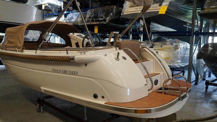 Primeur 600 tender (bj 2025), Watersport en Boten, Sloepen, Gebruikt, 30 tot 50 pk, 6 meter of meer, Diesel, Polyester