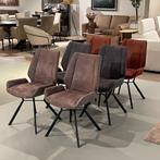 Eetkamerstoelen Ivy Henders en Hazel, Huis en Inrichting, Overige kleuren, Ophalen of Verzenden, Zo goed als nieuw, Metaal