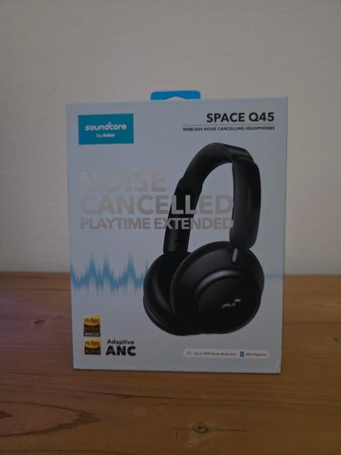 Soundcore Space Q45 ZGAN 3 keer gebruikt, Audio, Tv en Foto, Koptelefoons, Zo goed als nieuw, Op oor (supra aural), Overige merken