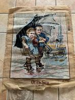 Geborduurd schilderij van Ot en Sien, Hobby en Vrije tijd, Borduren en Borduurmachines, Ophalen of Verzenden, Zo goed als nieuw