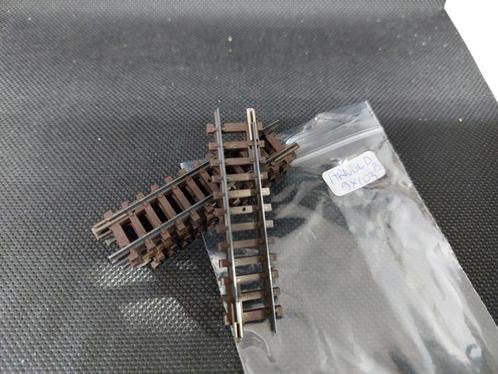 Arnold 0103 - 5 x rechte rail L 57,5 mm (13660), Hobby en Vrije tijd, Modeltreinen | N-Spoor, Gebruikt, Rails, Gelijkstroom, Arnold