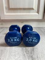 Decathlon dumbbells 2KG, Ophalen of Verzenden, Zo goed als nieuw, Dumbbell