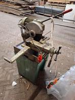 Amer brown metaal afkortzaag afkort zaag machine zaagmachine, Ophalen, Gebruikt
