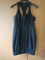 Zwarte jeans ballonjurk / overgooier GIO GOI 36-38 snazzeys, Maat 38/40 (M), Verzenden, Zwart, Nieuw