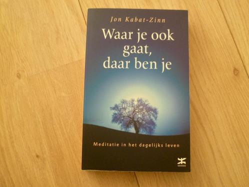Jon Kabat Zinn - Waar je ook gaat daar ben je, Boeken, Esoterie en Spiritualiteit, Zo goed als nieuw, Achtergrond en Informatie