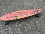 Hudora longboard donker bruin, Sport en Fitness, Skateboarden, Ophalen of Verzenden, Gebruikt, Skateboard, Longboard