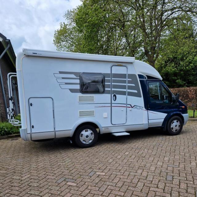 HymerVan Whiteline 2012 - Fijne camper!, Caravans en Kamperen, Campers, tot en met 2, Buscamper of Camperbus, Hymer, Ford, Diesel
